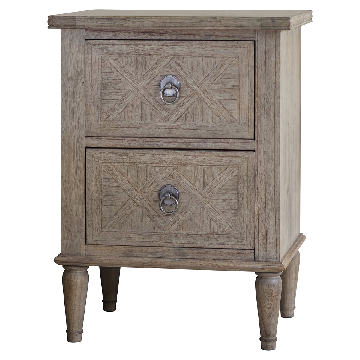 Lovell 2 Drawer Bedside Table Nicholas John Interiors