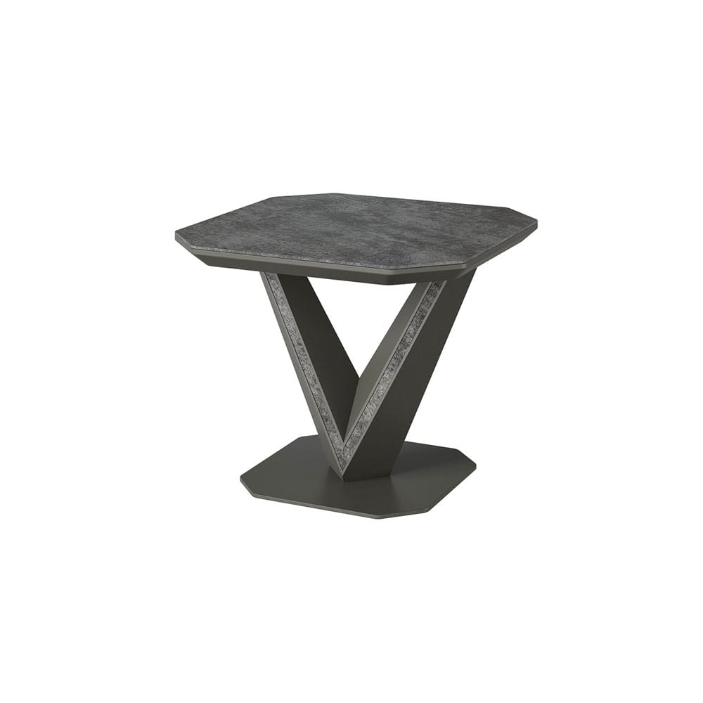 Luciana Ceramic Side Table Nicholas John Interiors