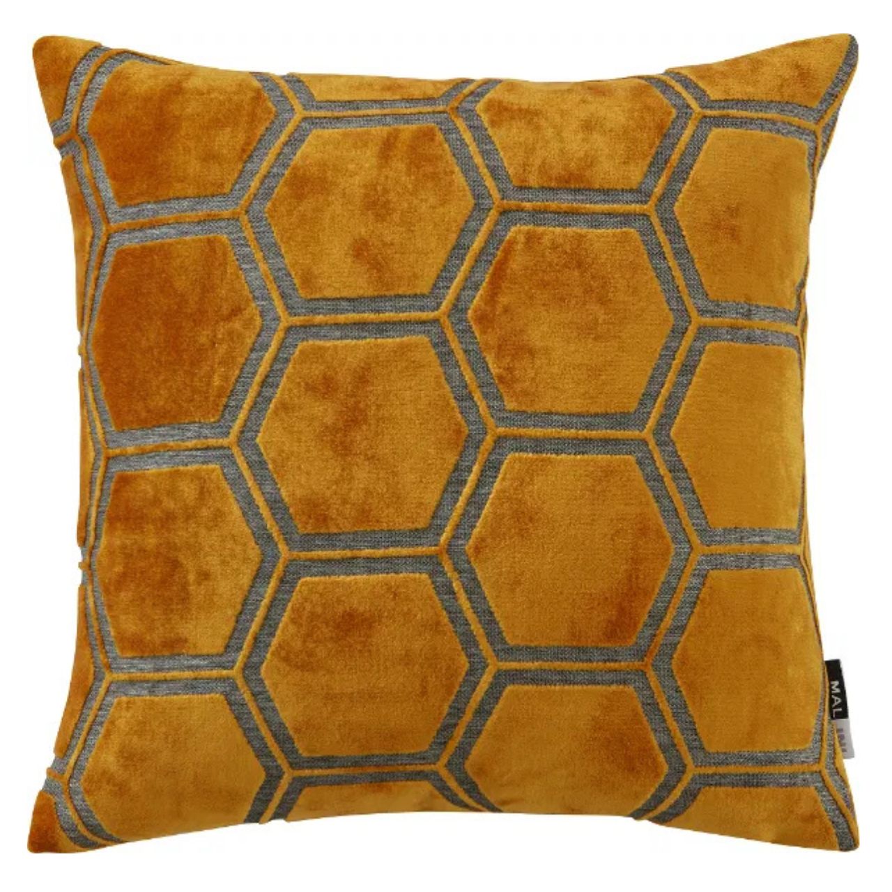 Malini Ivor Gold Cushion Nicholas John Interiors