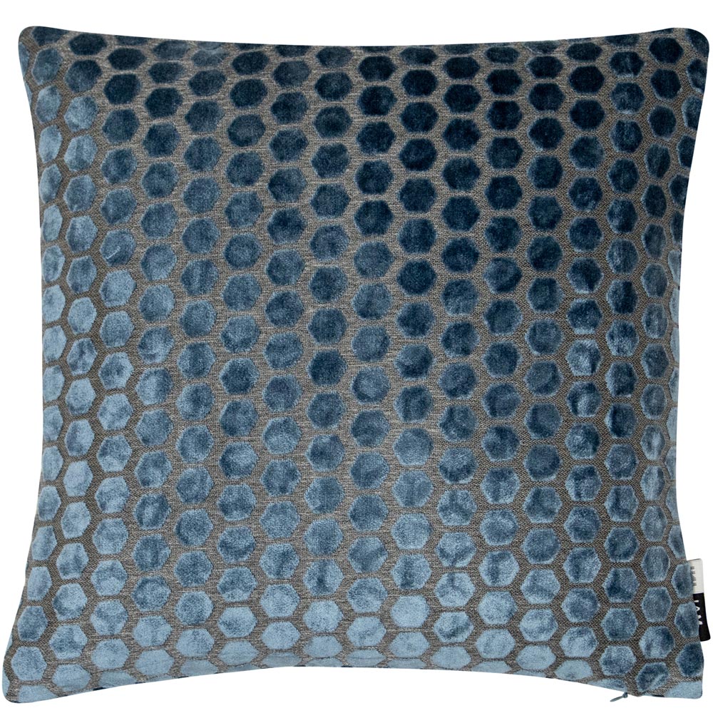 Malini Jorvik Blue Cushion Nicholas John Interiors