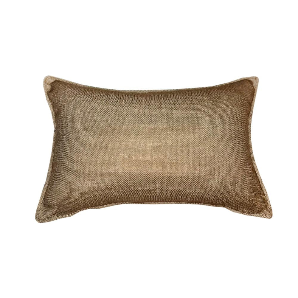 Malini Linea Rectangle Taupe Cushion Nicholas John Interiors