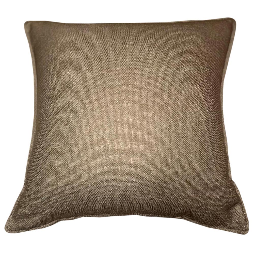 Malini Linea Square Taupe Cushion Nicholas John Interiors