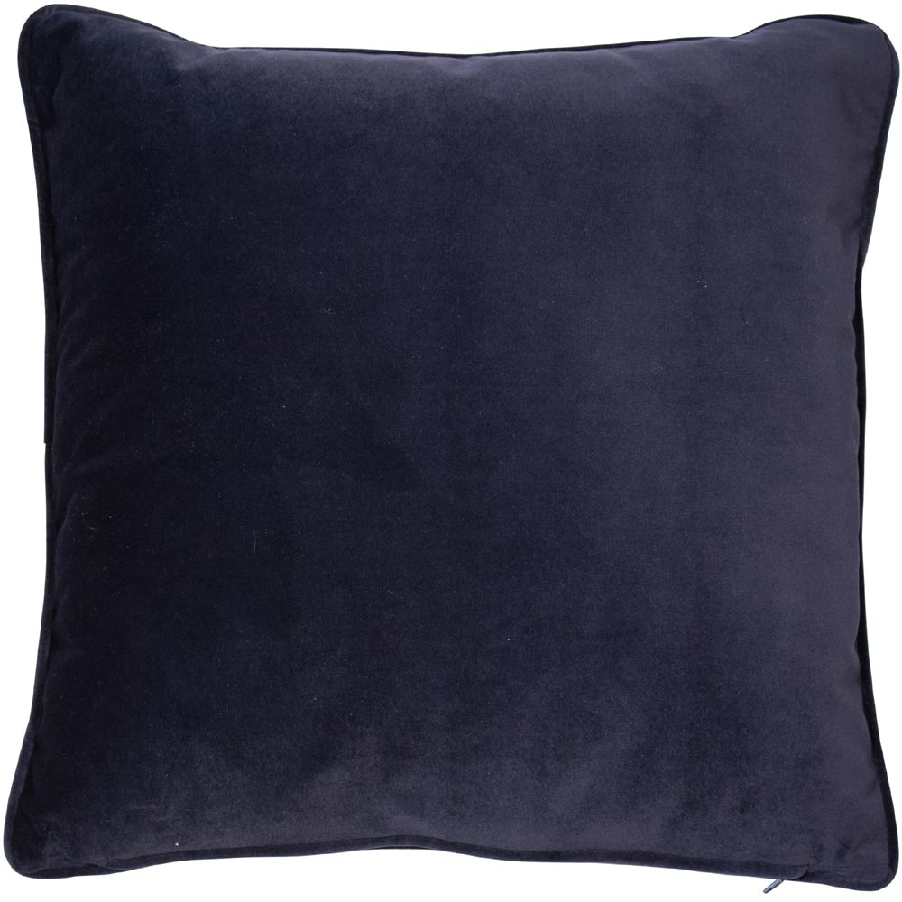 Malini Luxe Navy Cushion Nicholas John Interiors