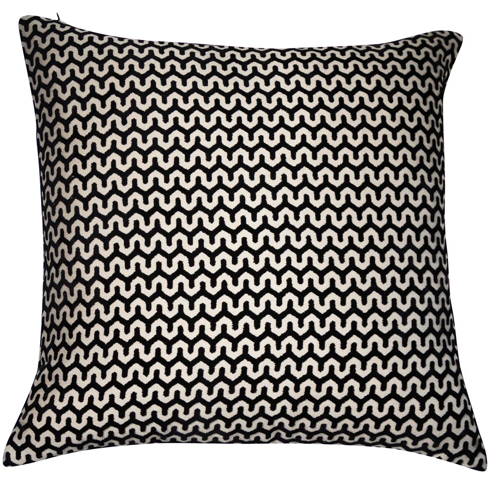 Malini Oslo Black Cushion Nicholas John Interiors