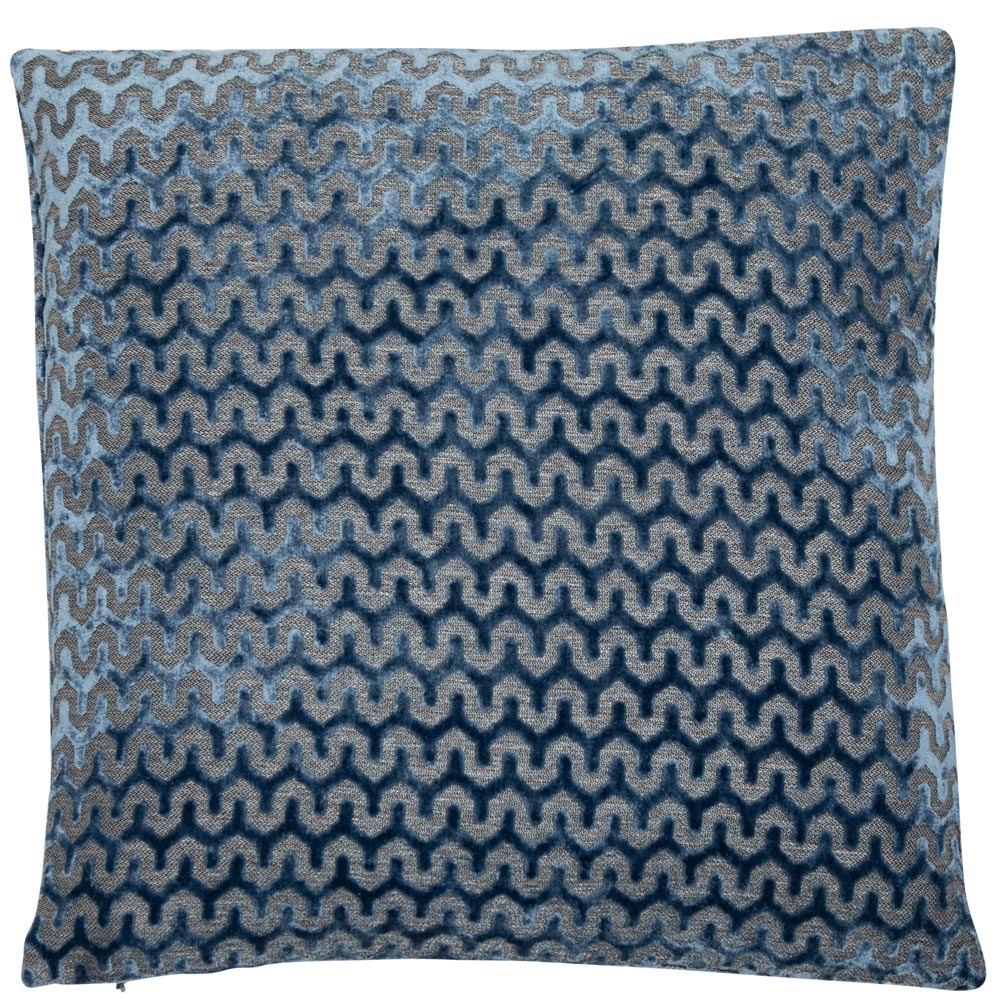 Malini Oslo Blue Cushion Nicholas John Interiors