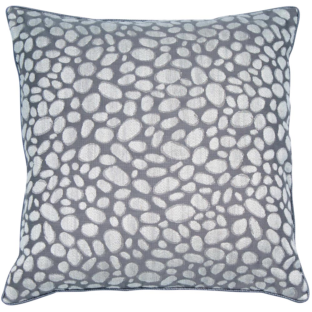 Malini Pebbles Grey Cushion Nicholas John Interiors