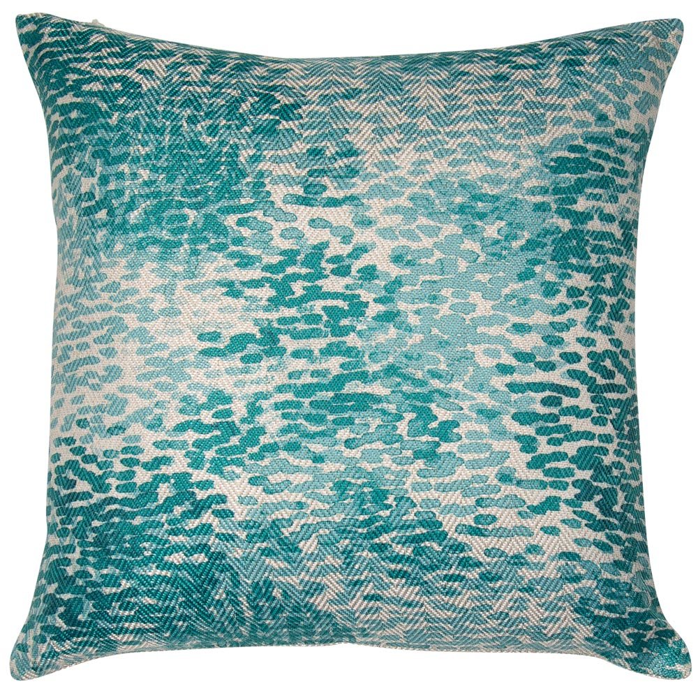 Malini Tanvi Teal Cushion Nicholas John Interiors