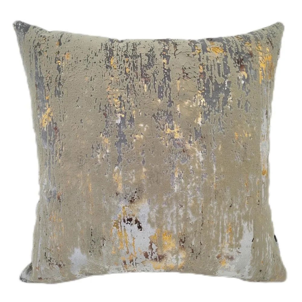 Malini Torcello Silver Cushion Nicholas John Interiors