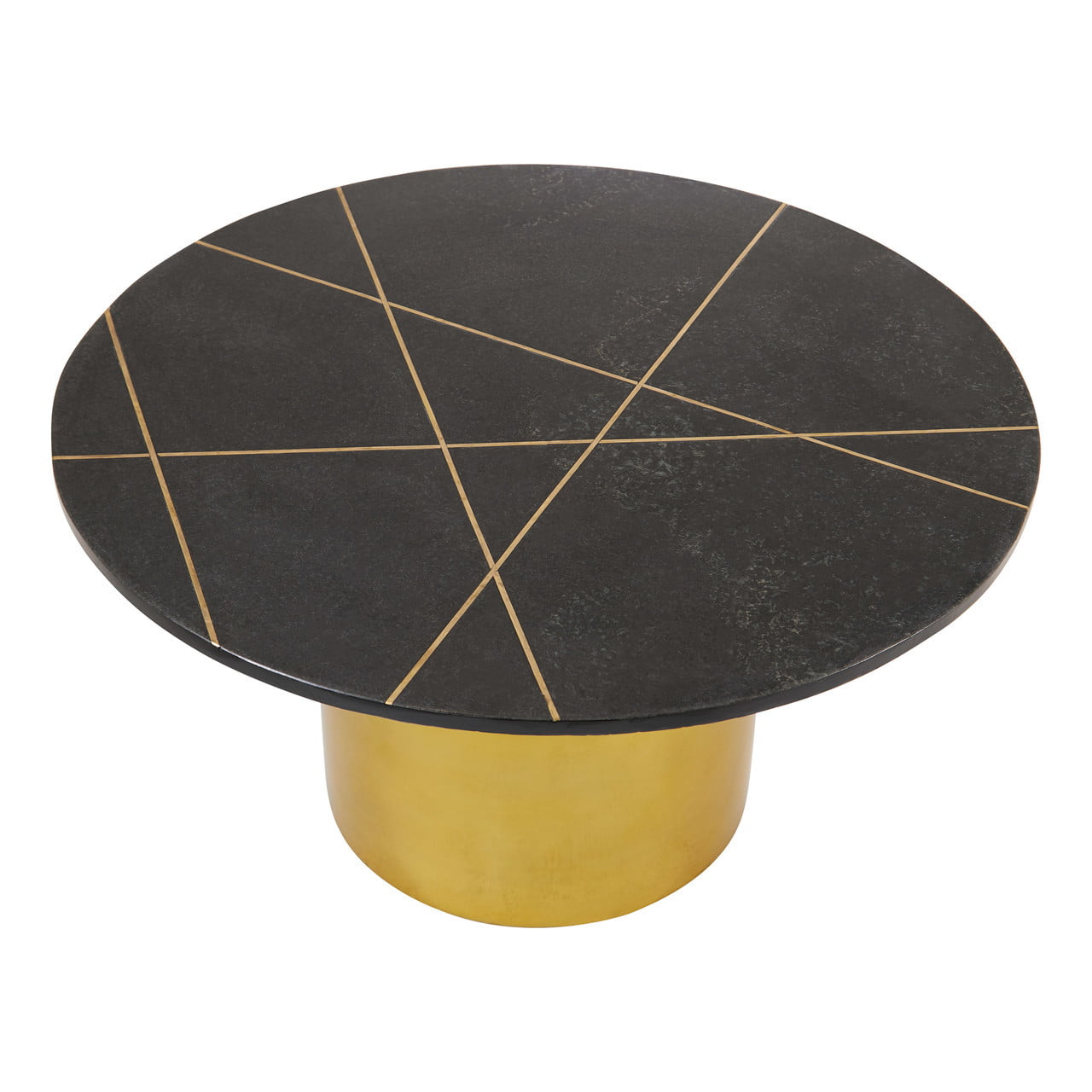 Rania Coffee Table with Black Marble Top Nicholas John Interiors