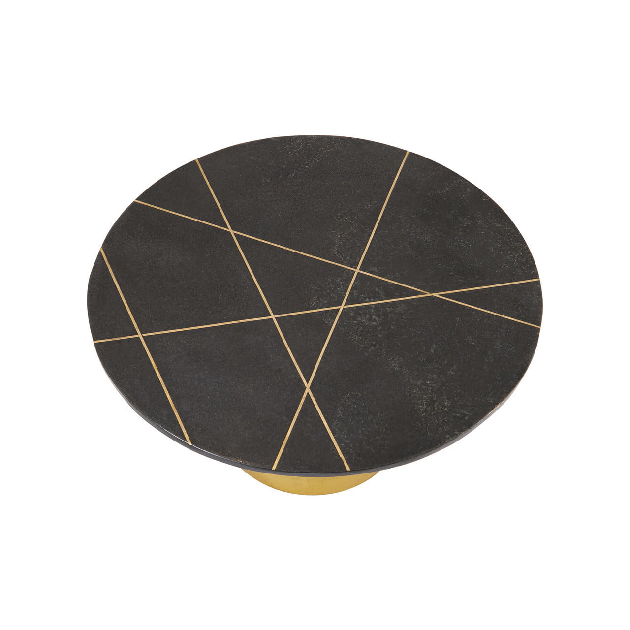 Rania Coffee Table with Black Marble Top Nicholas John Interiors