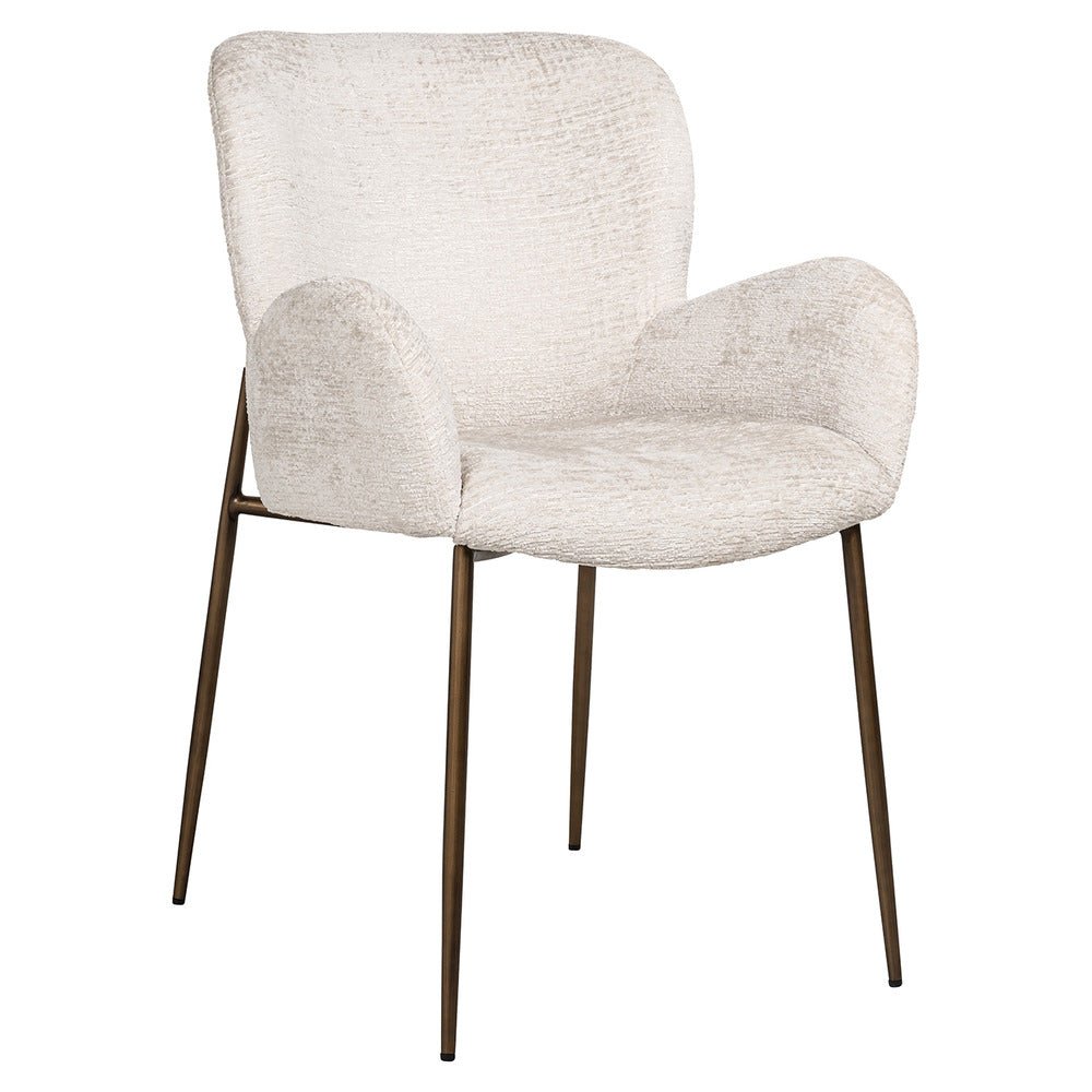 Richmond Interiors Amber Armchair in Cream Fusion Nicholas John Interiors