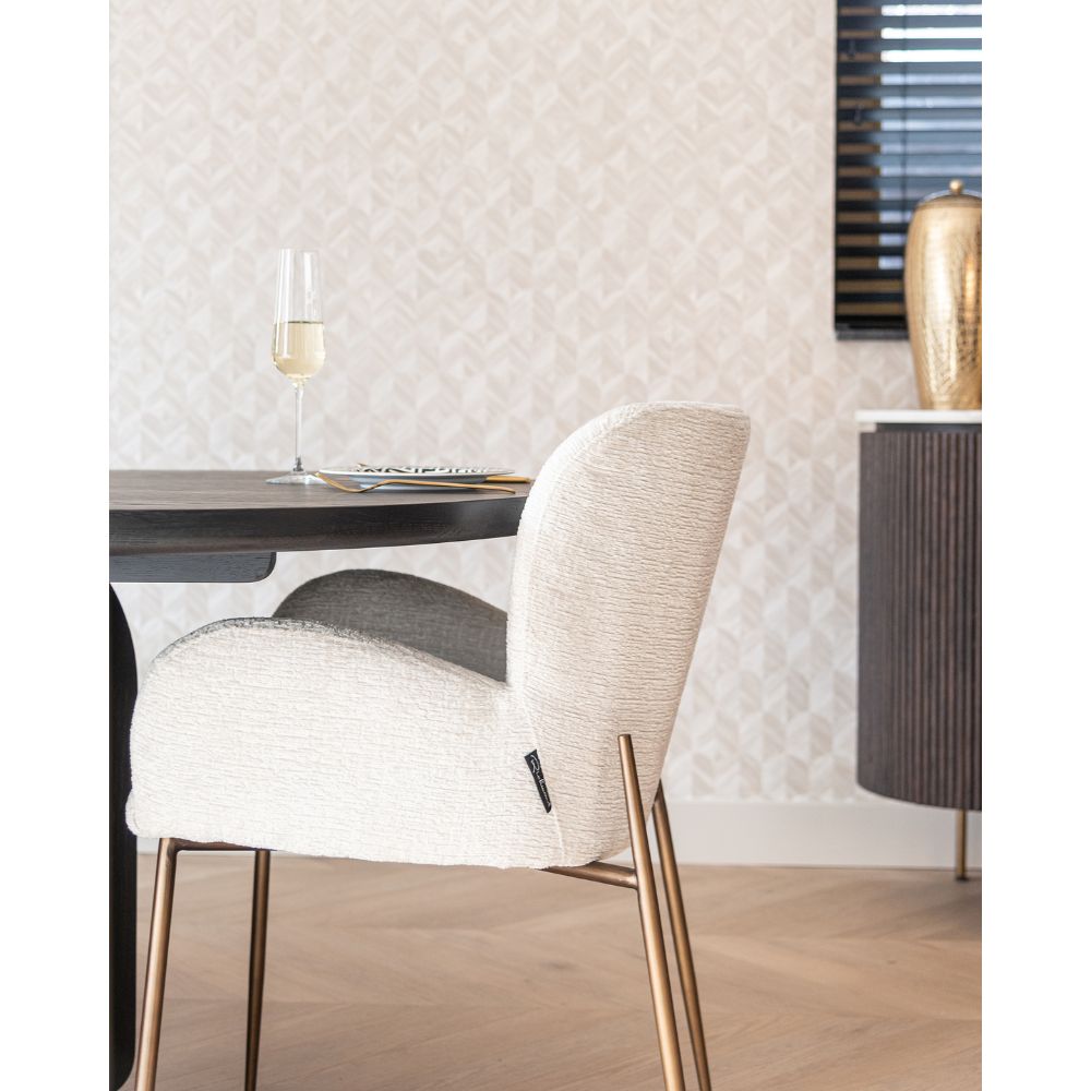 Richmond Interiors Amber Armchair in Cream Fusion Nicholas John Interiors