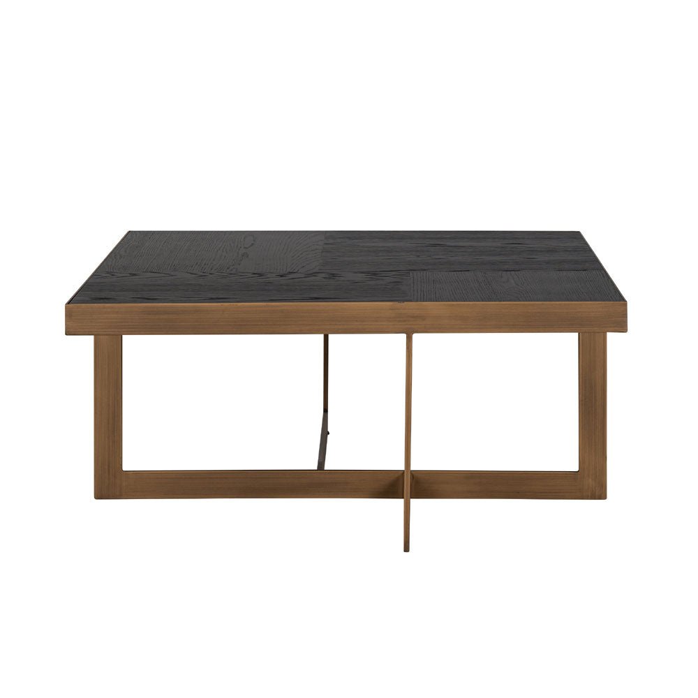 Richmond Interiors Cambon Coffee Table in Dark Coffee Nicholas John Interiors