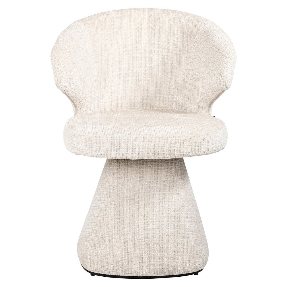 Richmond Interiors Gatsbi Chair in Beige Chenille Nicholas John Interiors