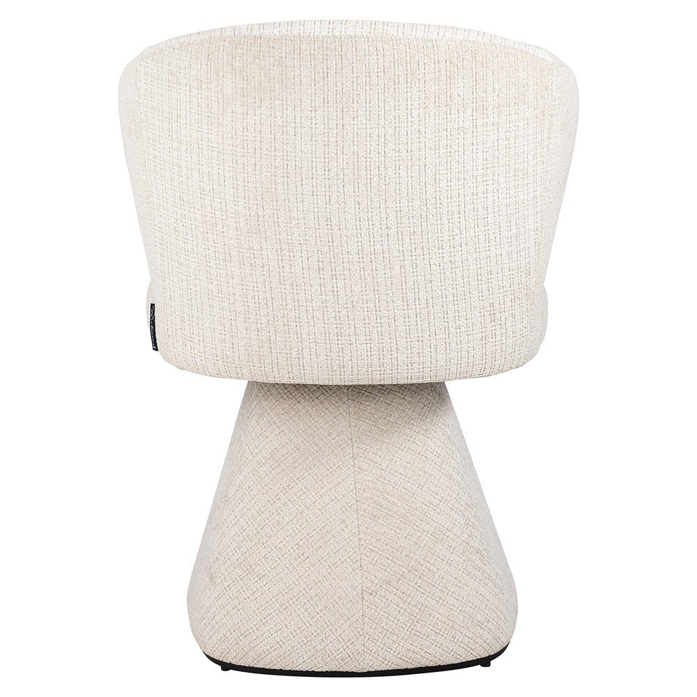 Richmond Interiors Gatsbi Chair in Beige Chenille Nicholas John Interiors