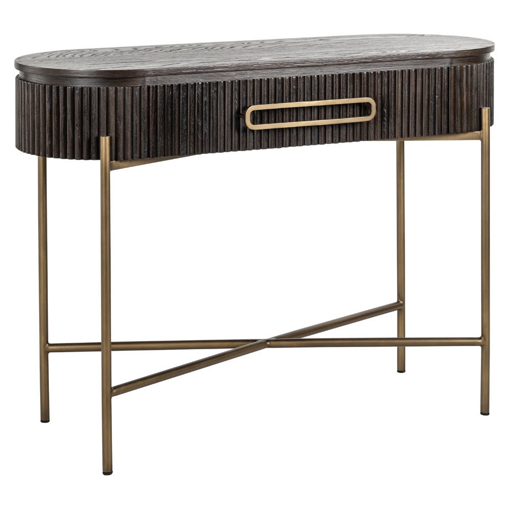 Richmond Interiors Luxor 1 Drawer Console Nicholas John Interiors