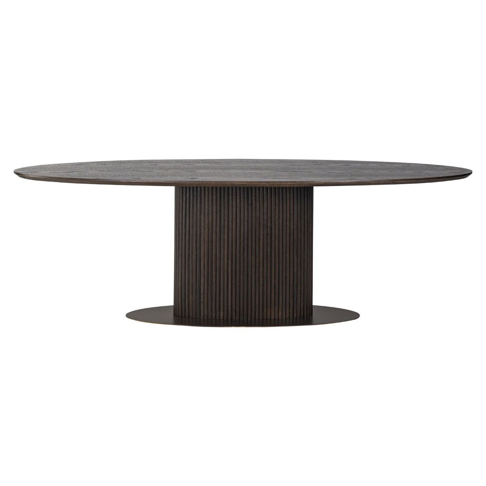 Richmond Interiors Luxor Oval Dining Table Nicholas John Interiors