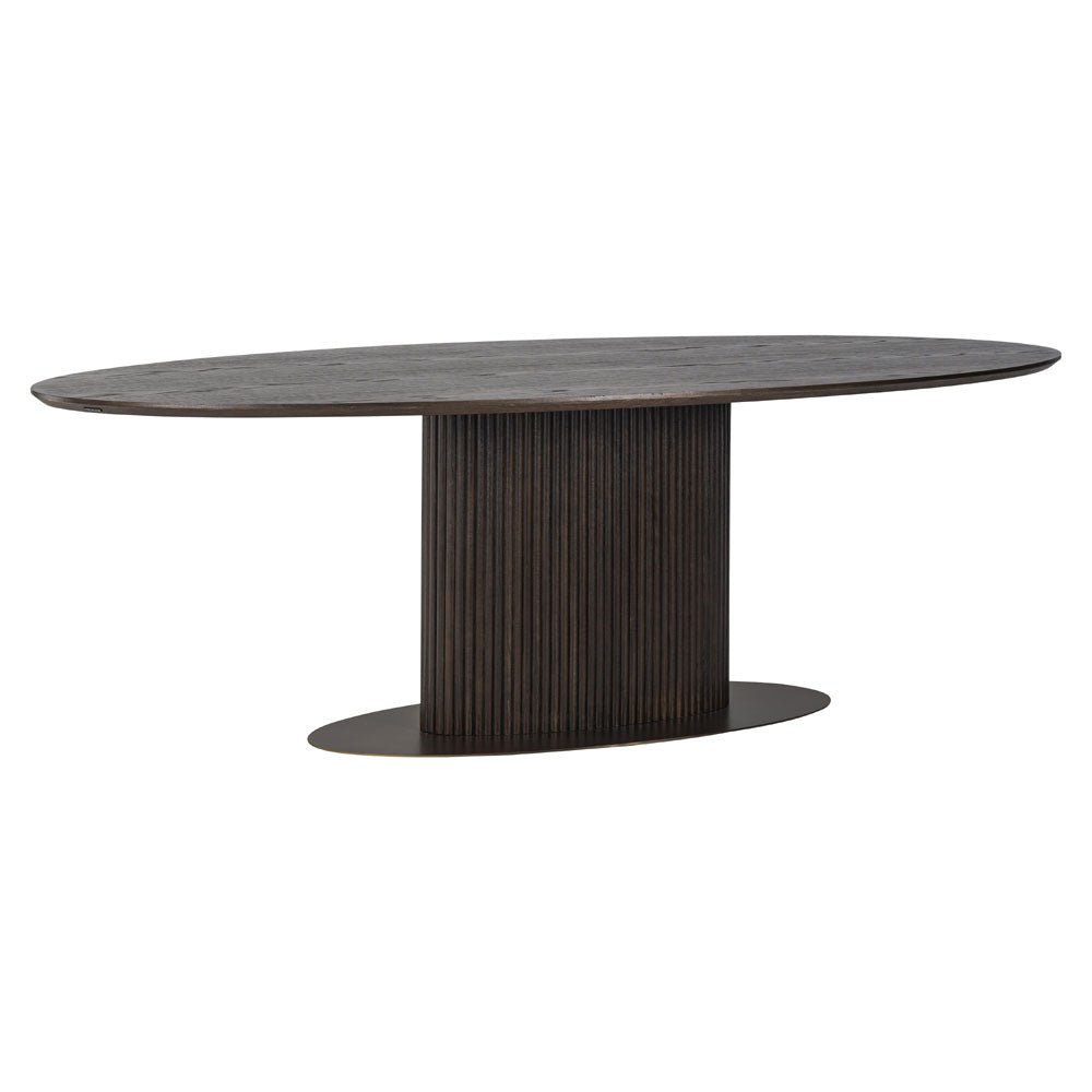 Richmond Interiors Luxor Oval Dining Table Nicholas John Interiors