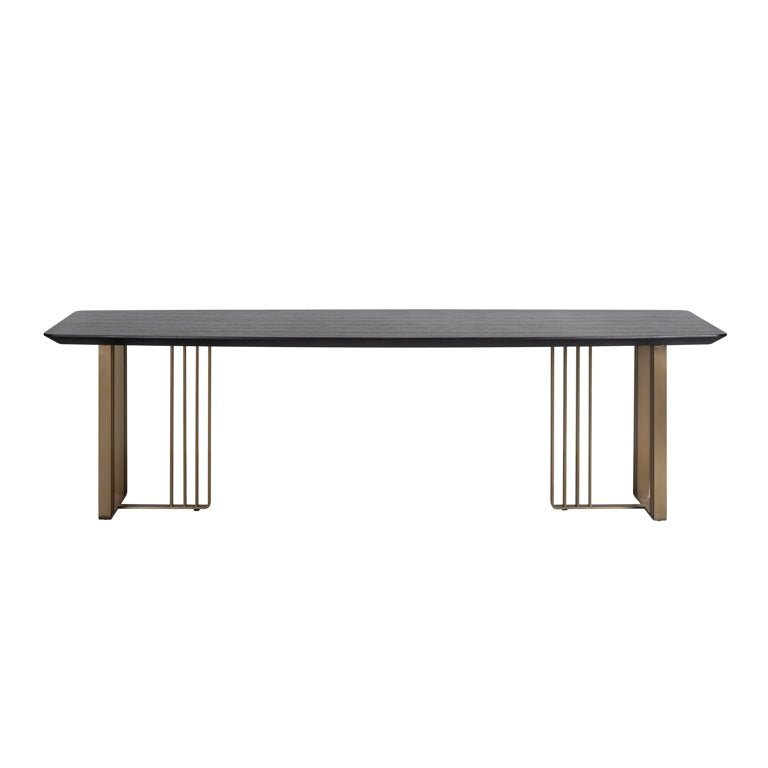 Richmond Interiors Maverick Dining Table in Charcoal Nicholas John Interiors