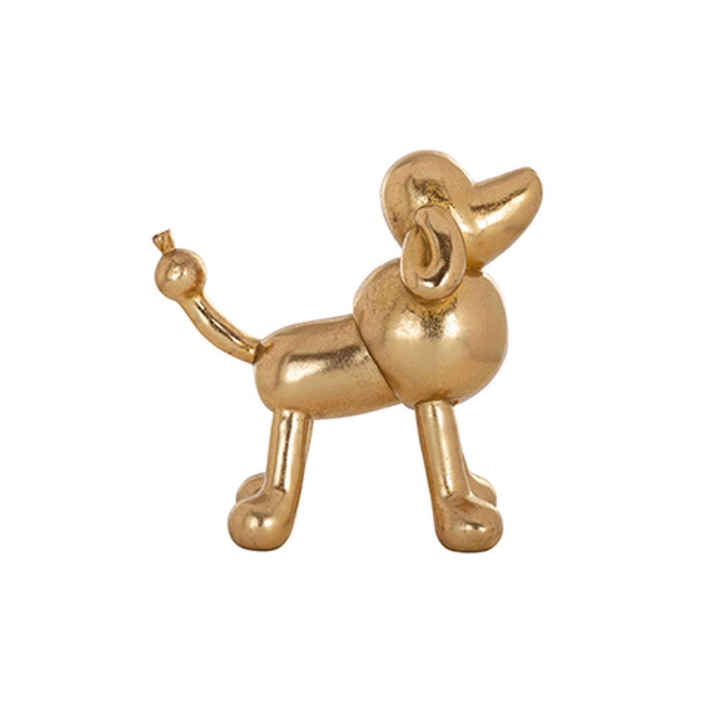 Richmond Interiors Miro Dog Art Decoration in Gold Nicholas John Interiors