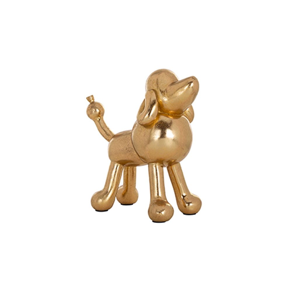 Richmond Interiors Miro Dog Art Decoration in Gold Nicholas John Interiors