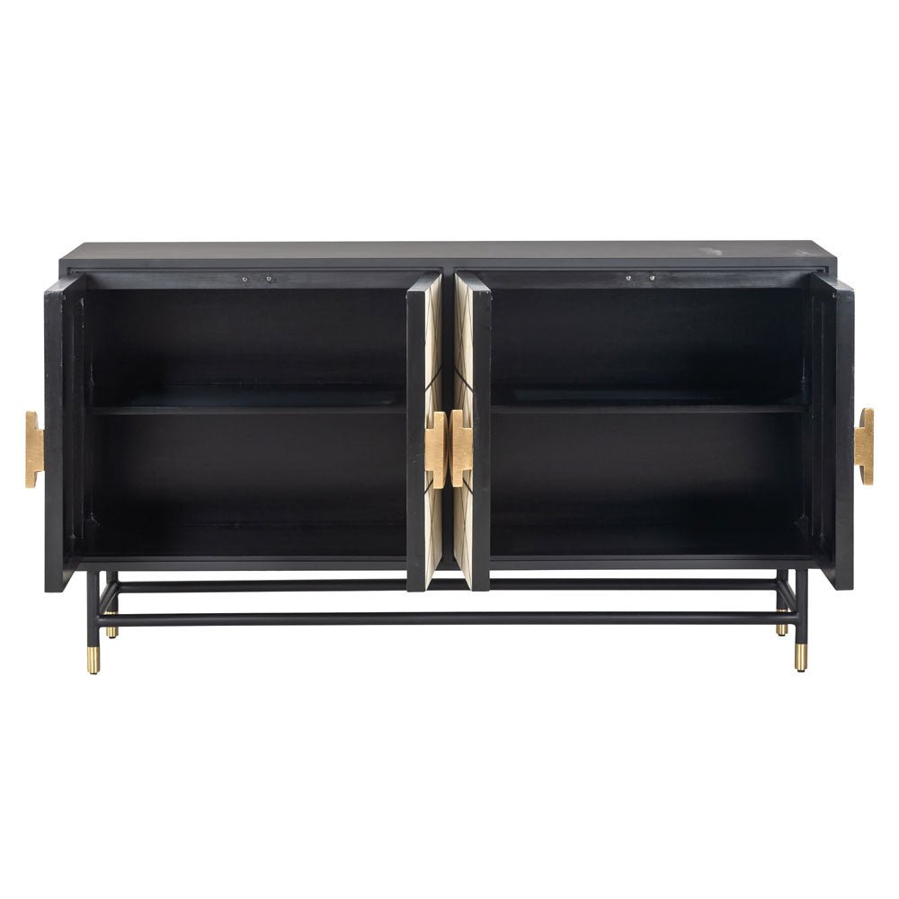 Richmond Interiors Novas 4 Door Sideboard Nicholas John Interiors