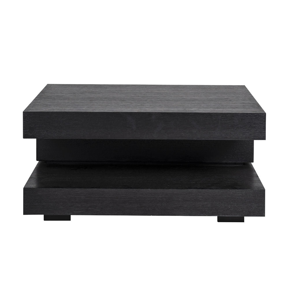 Richmond Interiors Oakura Coffee Table Blok C in Black Nicholas John Interiors