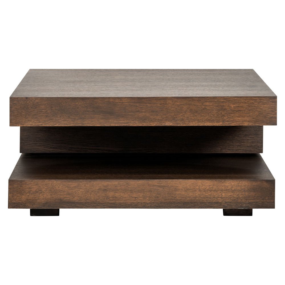 Richmond Interiors Oakura Coffee Table Blok C in Brown Nicholas John Interiors