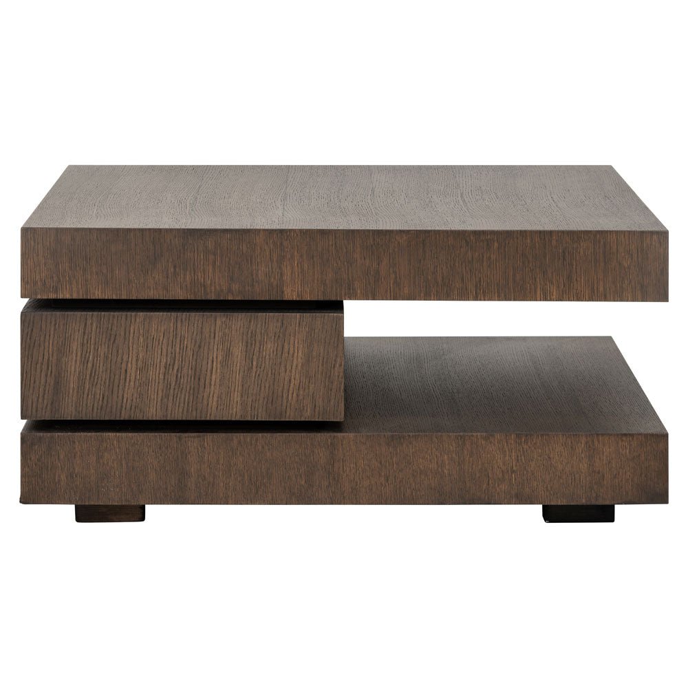 Richmond Interiors Oakura Coffee Table Blok C in Brown Nicholas John Interiors