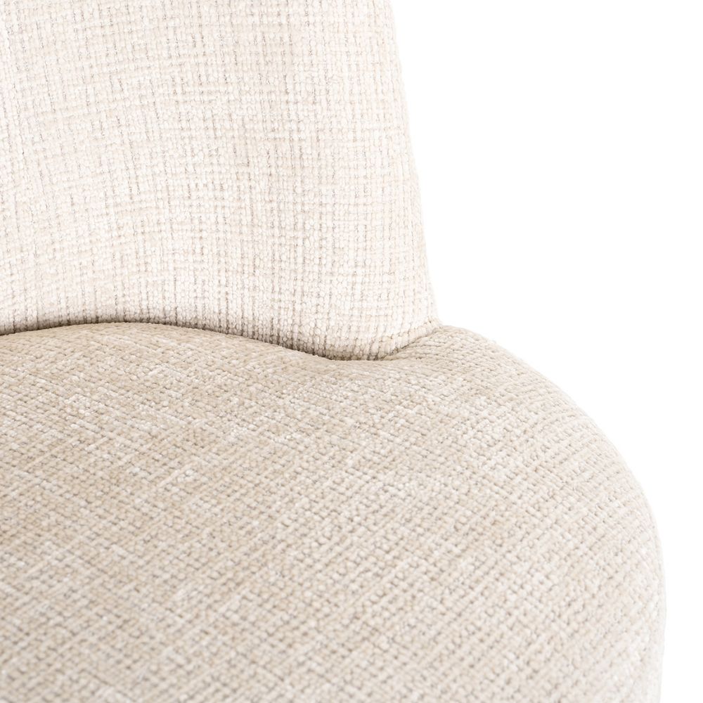 Richmond Interiors Stella Chair in Beige Chenille Nicholas John Interiors