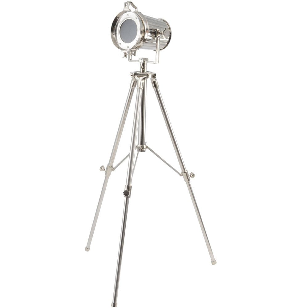 Silver Tripod Spotlight Nicholas John Interiors