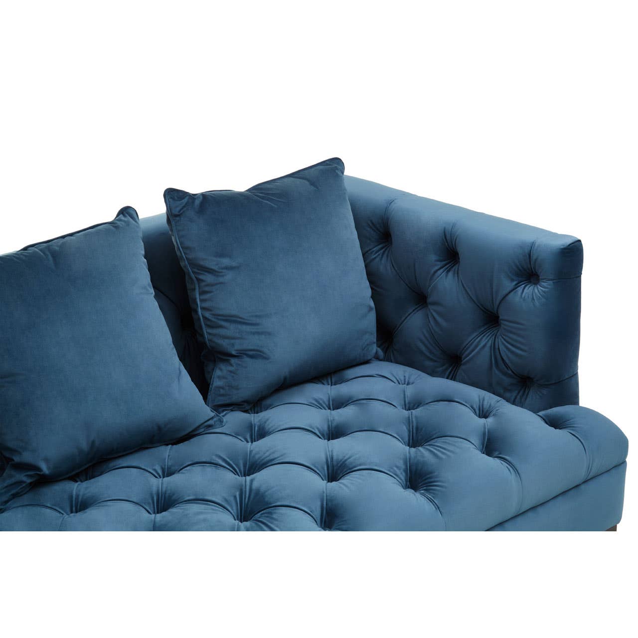 Sirella 3 Seat Navy Fabric Sofa Nicholas John Interiors