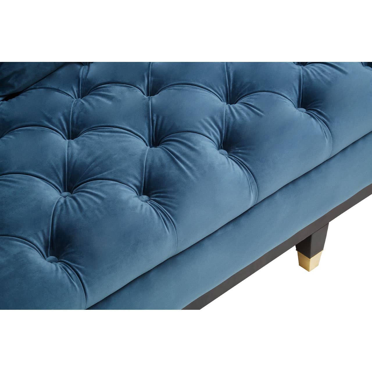 Sirella 3 Seat Navy Fabric Sofa Nicholas John Interiors