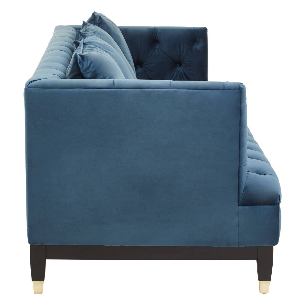 Sirella 3 Seat Navy Fabric Sofa Nicholas John Interiors