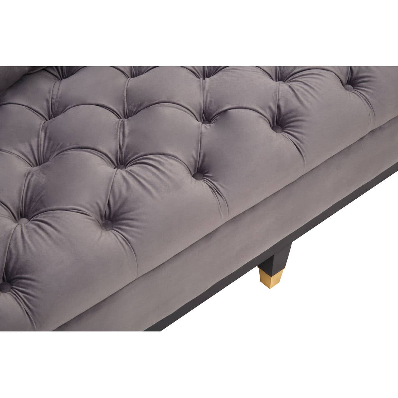 Sirella 3 Seat Viola Pirate Grey Fabric Sofa Nicholas John Interiors