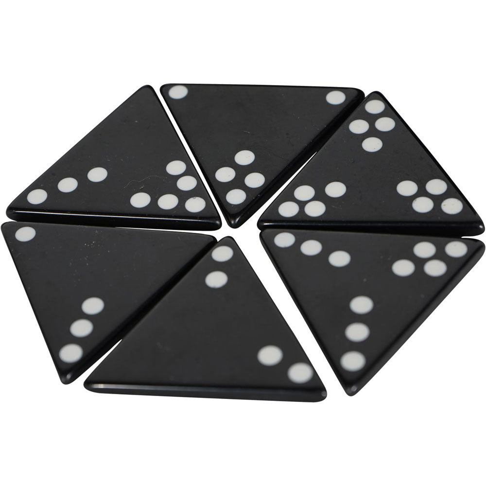 Triangular Dominoes Game in Resin Nicholas John Interiors