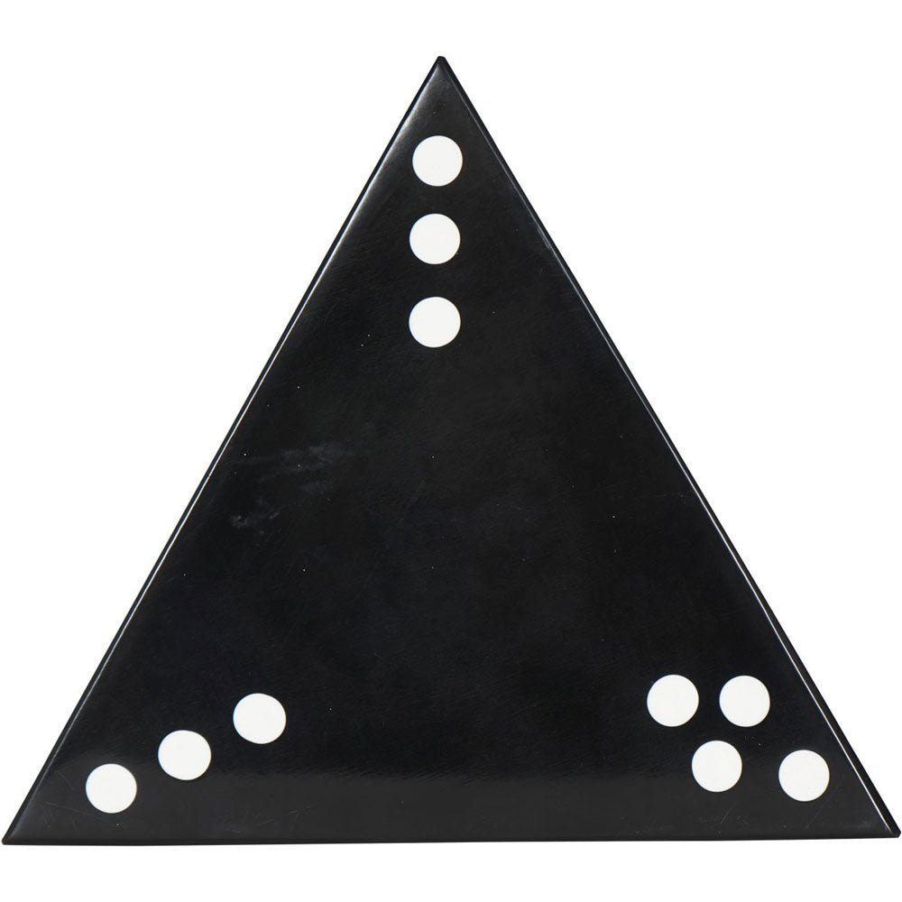 Triangular Dominoes Game in Resin Nicholas John Interiors