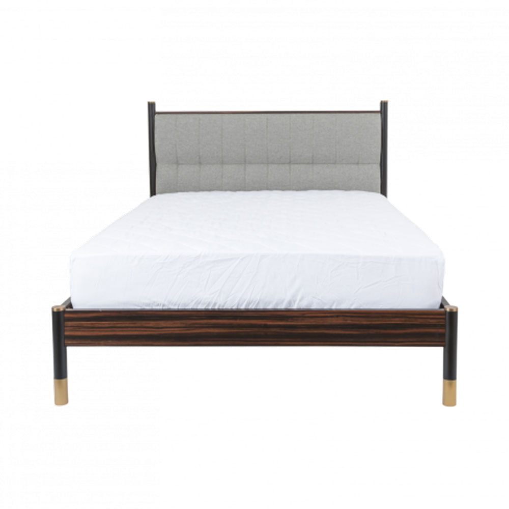 Twenty10 Design Bali Double Bedframe - Ebony Nicholas John Interiors Twenty10 Design