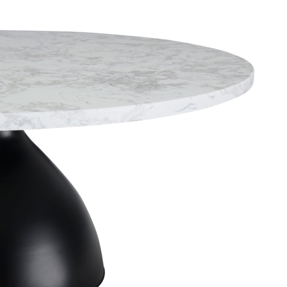 Twenty10 Design Black and White Marble Hazel Coffee Table Nicholas John Interiors