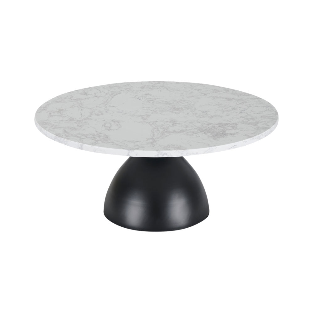 Twenty10 Design Black and White Marble Hazel Coffee Table Nicholas John Interiors