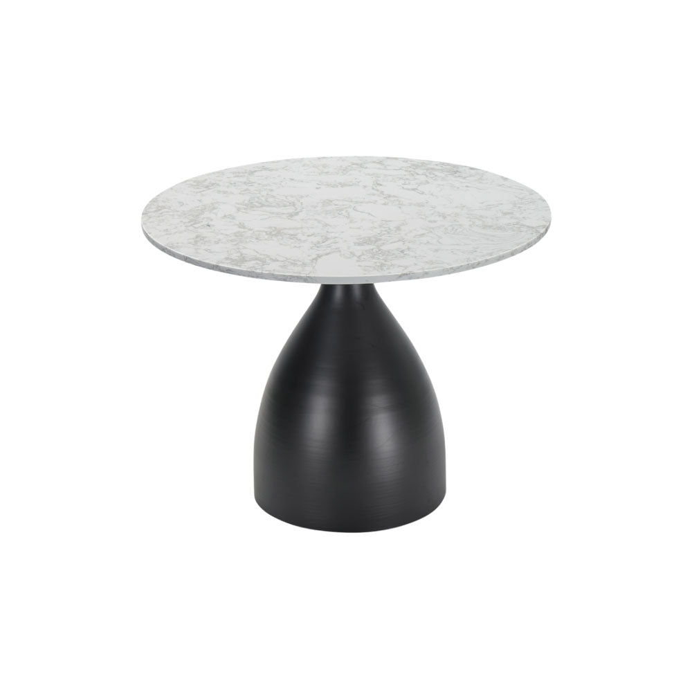 Twenty10 Design Black and White Marble Hazel Dining Table Nicholas John Interiors