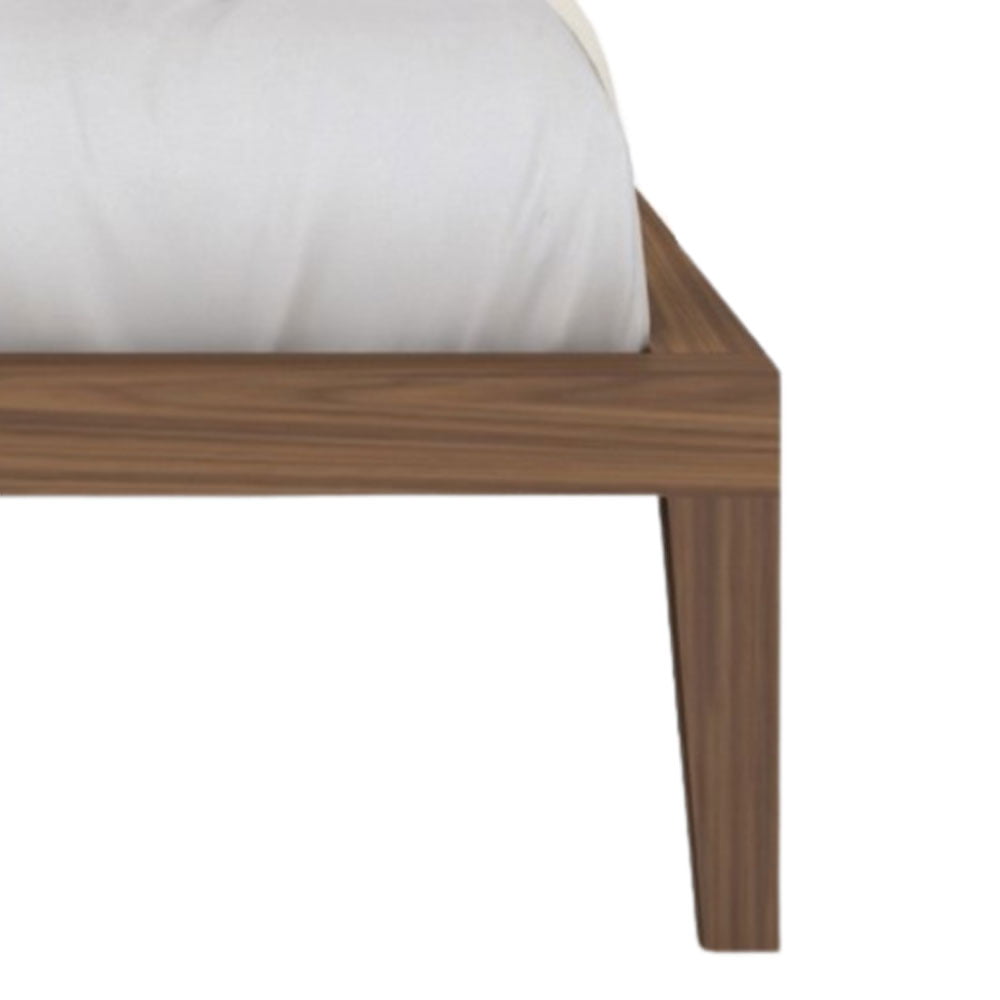 Twenty10 Design Calla Single Bed in Walnut/Stone Nicholas John Interiors