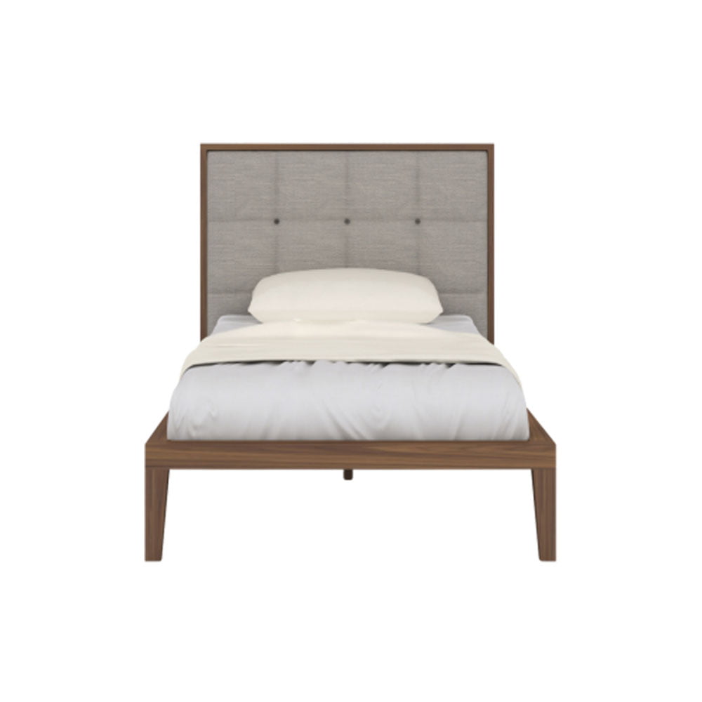 Twenty10 Design Calla Single Bed in Walnut/Stone Nicholas John Interiors