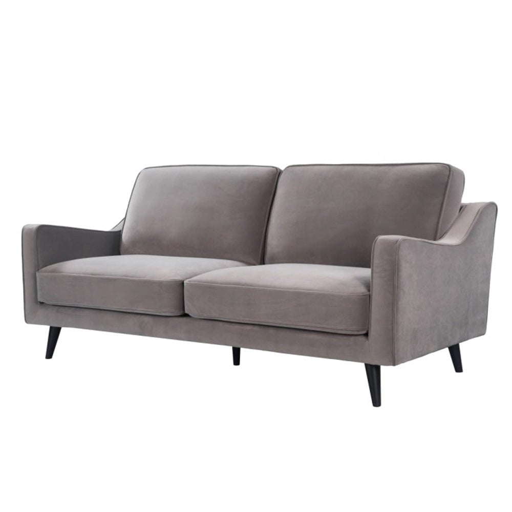 Twenty10 Design Daffy 2 Seater Sofa - Mink Velvet Nicholas John Interiors