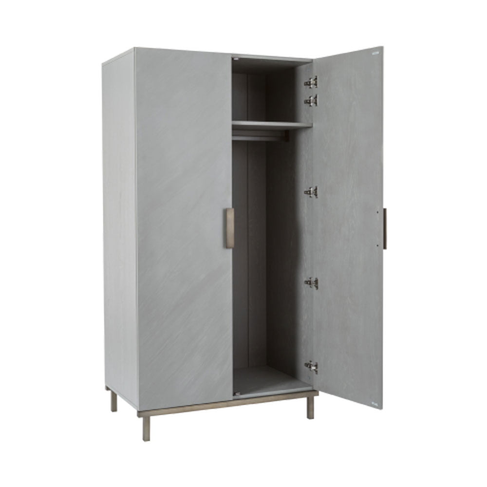 Twenty10 Design Lilly Wardrobe - Grey Nicholas John Interiors