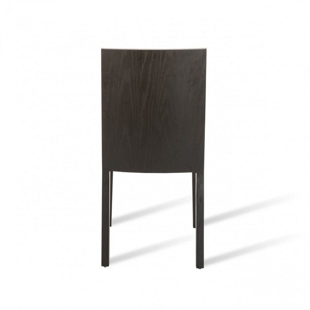 Twenty10 Design Lotus Dining Chair in Wenge/Beige Set of 2 Nicholas John Interiors