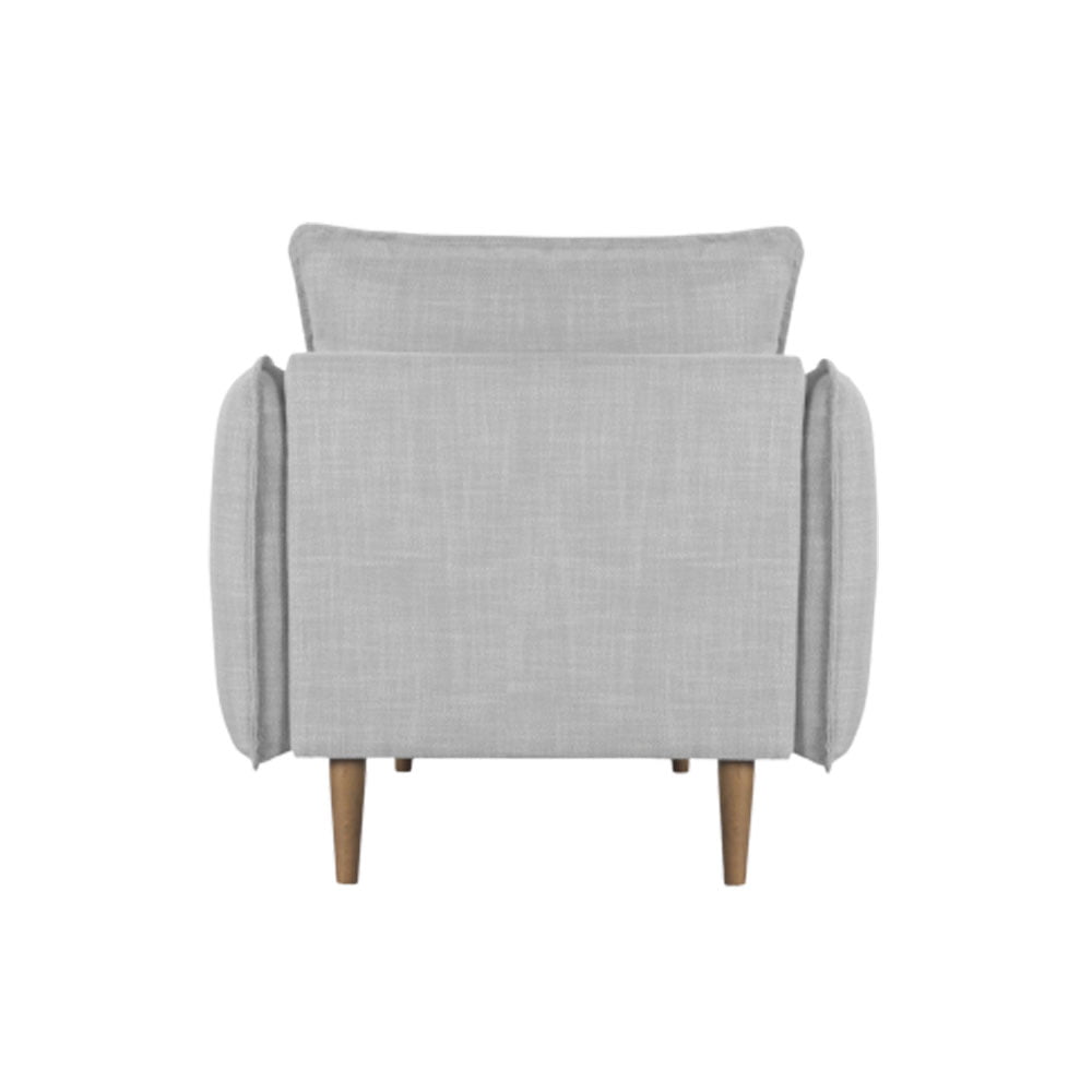 Twenty10 Design Louie Chair - Grey Nicholas John Interiors