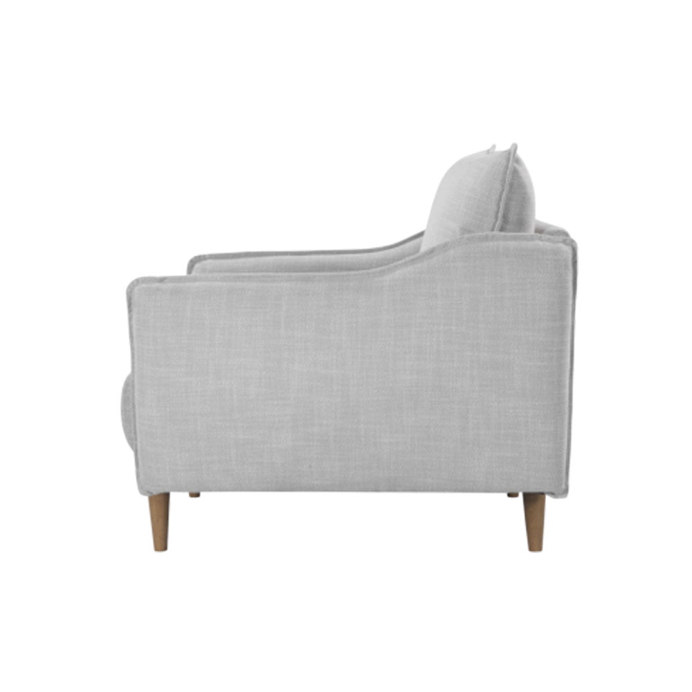 Twenty10 Design Louie Chair - Grey Nicholas John Interiors