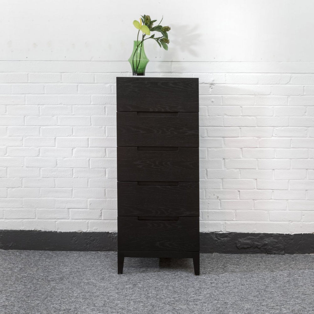 Twenty10 Design Orchid Narrow Chest - Black Nicholas John Interiors