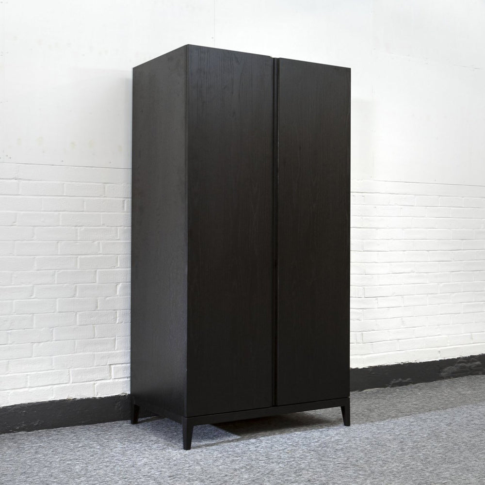 Twenty10 Design Orchid Wardrobe - Black Nicholas John Interiors